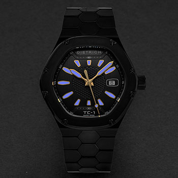 Dietrich Time Companion Men's Watch Model TC PVD GREY Thumbnail 5
